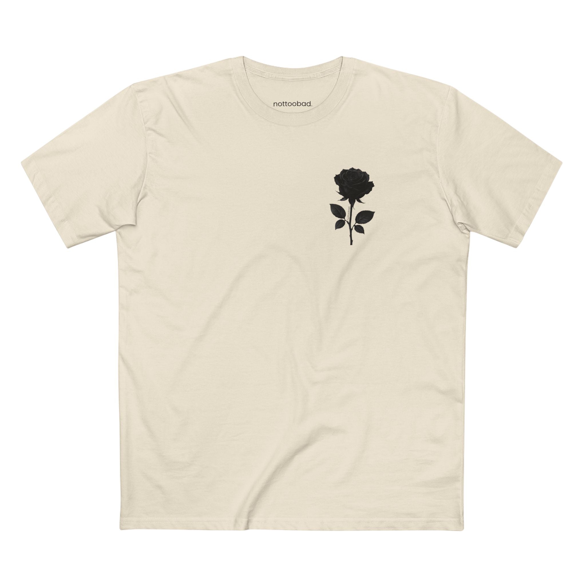 Dark Rose Mood – nottoobad Heavy Weight Cotton T-Shirt
