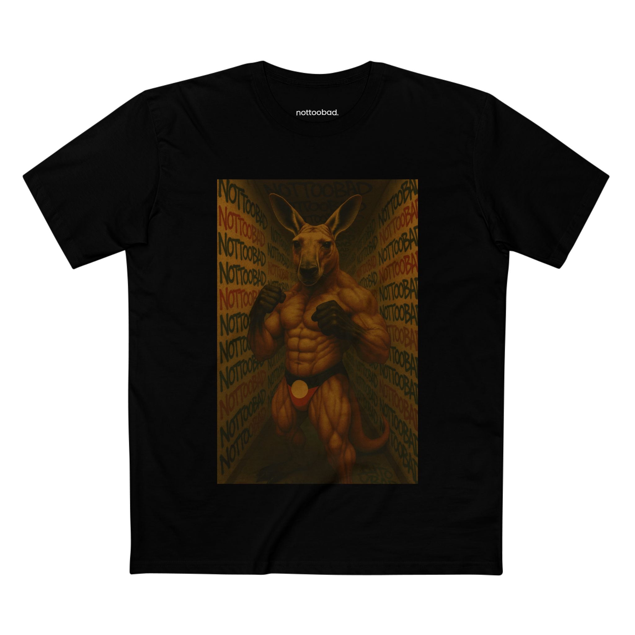 GymRat Aussie – nottoobad Heavy Weight Cotton T-Shirt