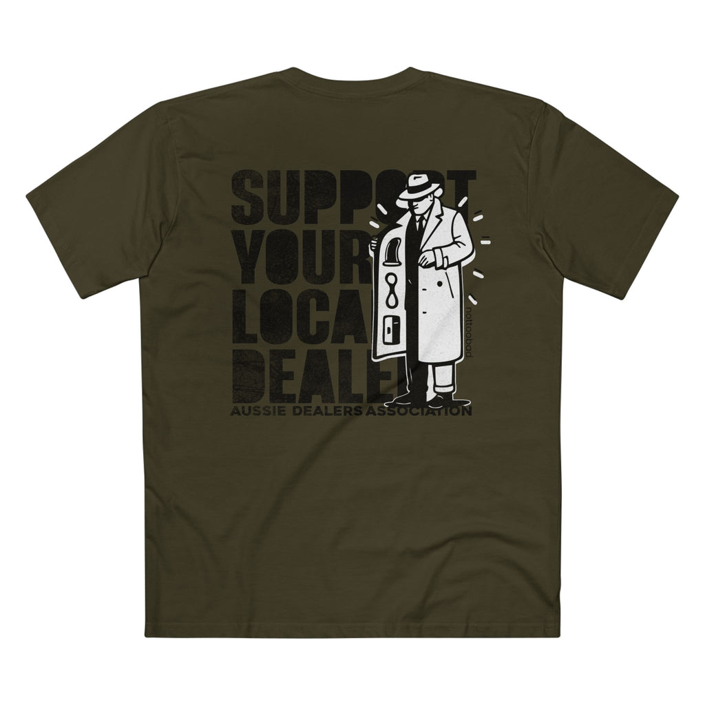 Support The Locals – nottoobad Heavy Weight Cotton T-Shirt