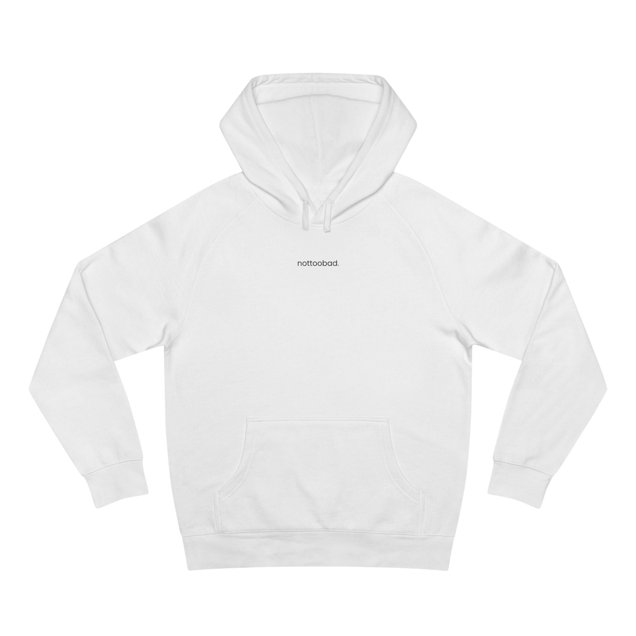 Minimalist Unisex Hoodie - 'nottoobad' - Streetwear Essentials for Everyday Style