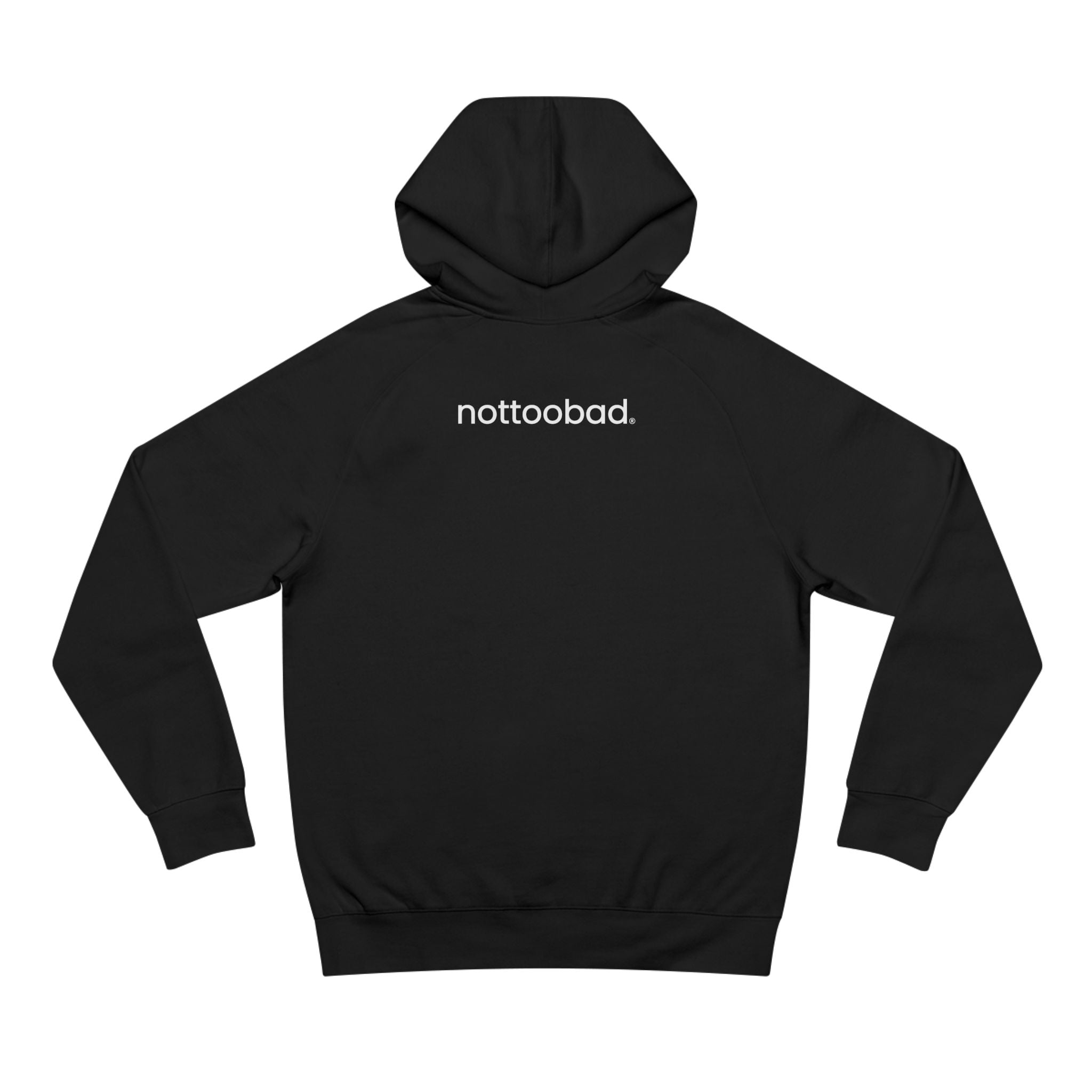 Minimalist Unisex Hoodie - 'nottoobad' - Streetwear Essentials for Everyday Style