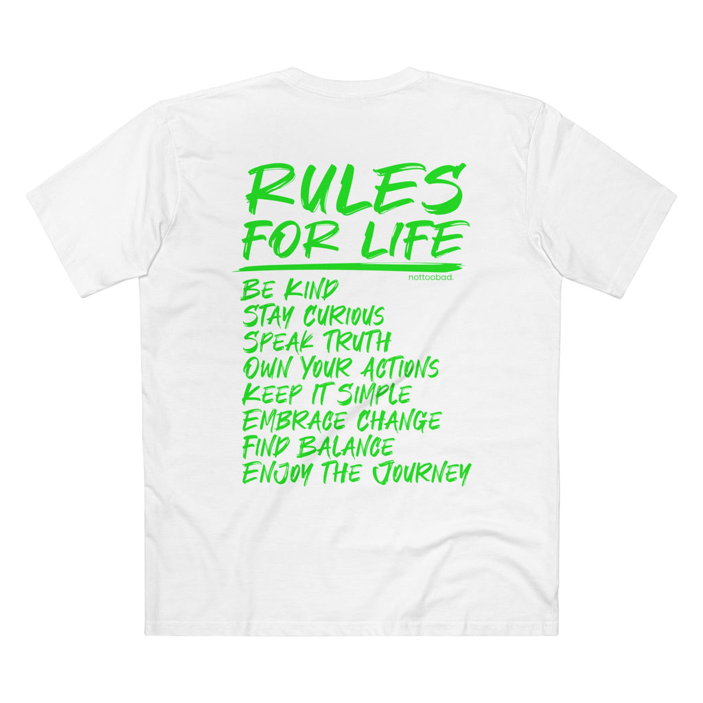 Follow your Rules for Life. – nottoobad Heavy Weight Cotton T-Shirt