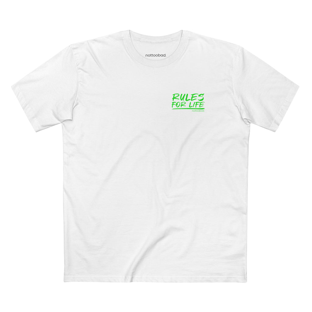 Follow your Rules for Life. – nottoobad Heavy Weight Cotton T-Shirt