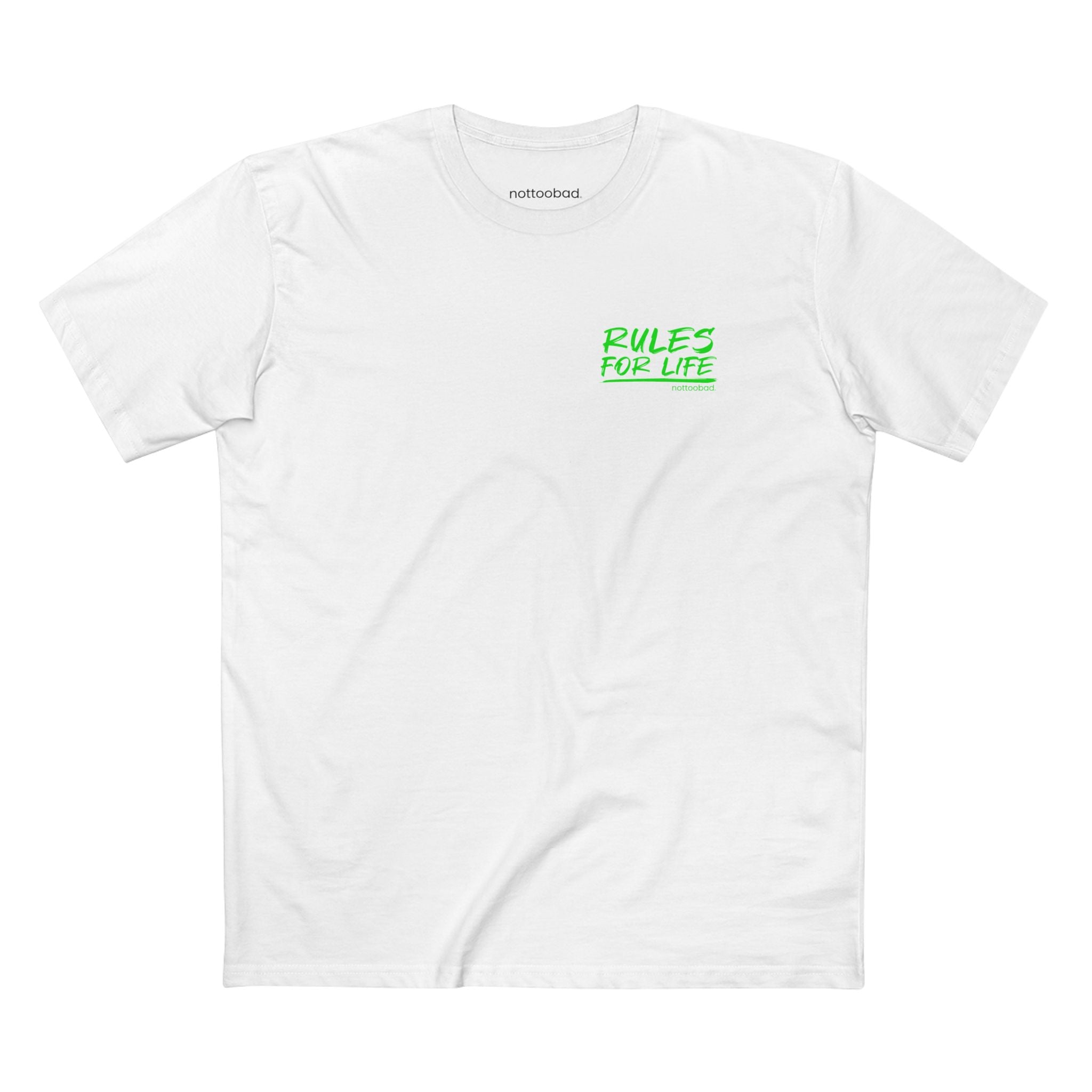 Follow your Rules for Life. – nottoobad Heavy Weight Cotton T-Shirt
