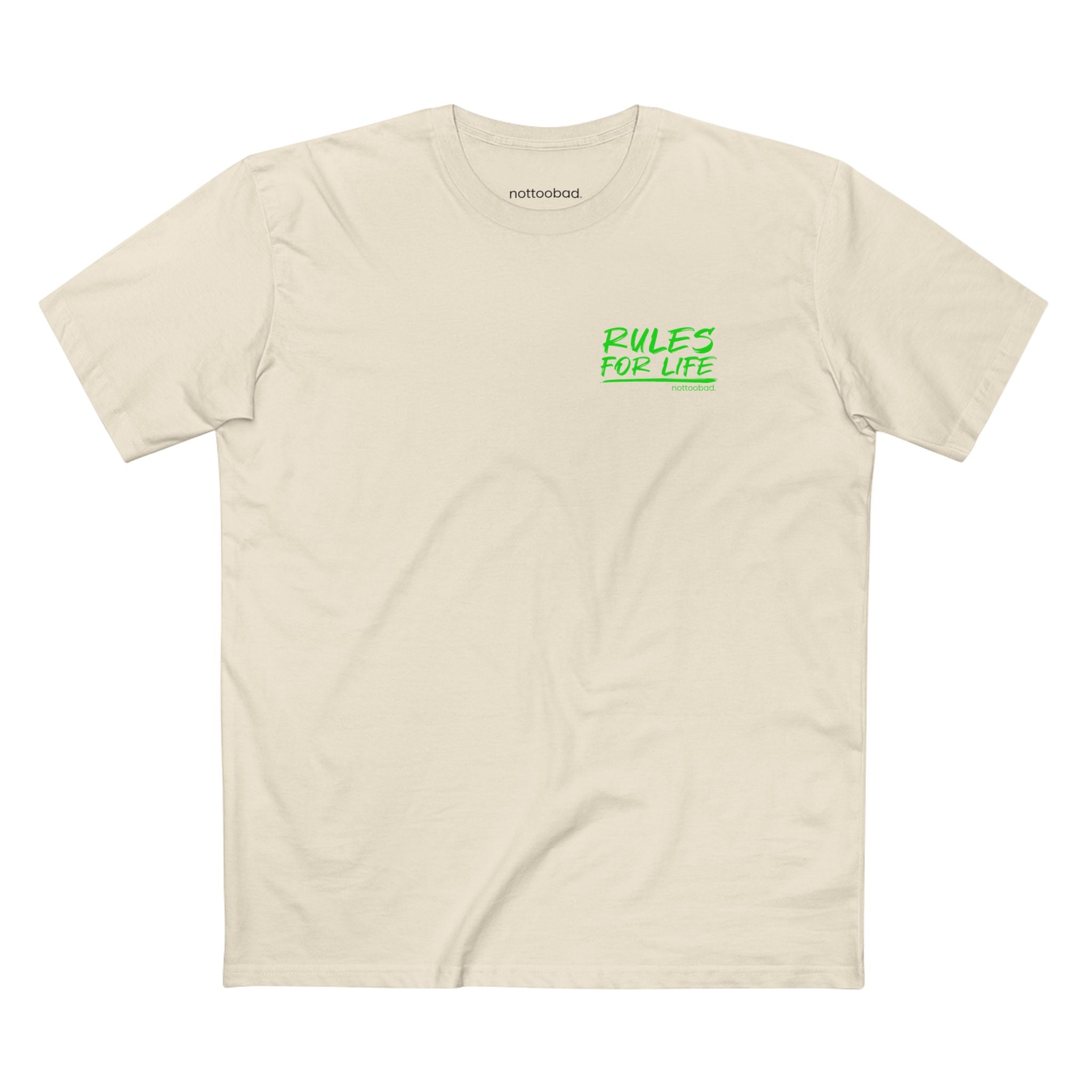 Follow your Rules for Life. – nottoobad Heavy Weight Cotton T-Shirt