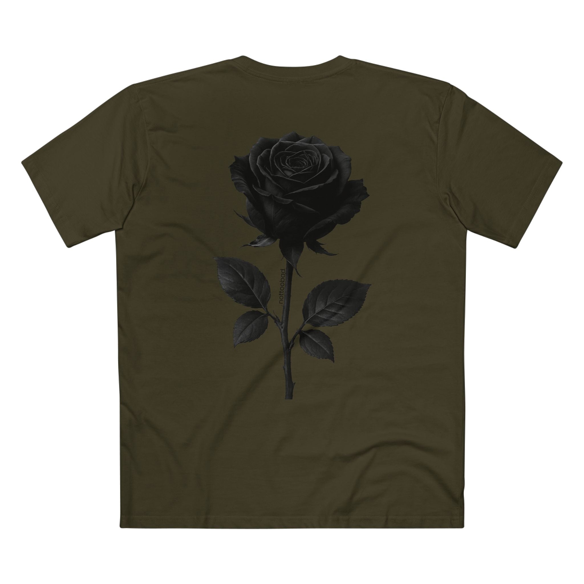 Dark Rose Mood – nottoobad Heavy Weight Cotton T-Shirt