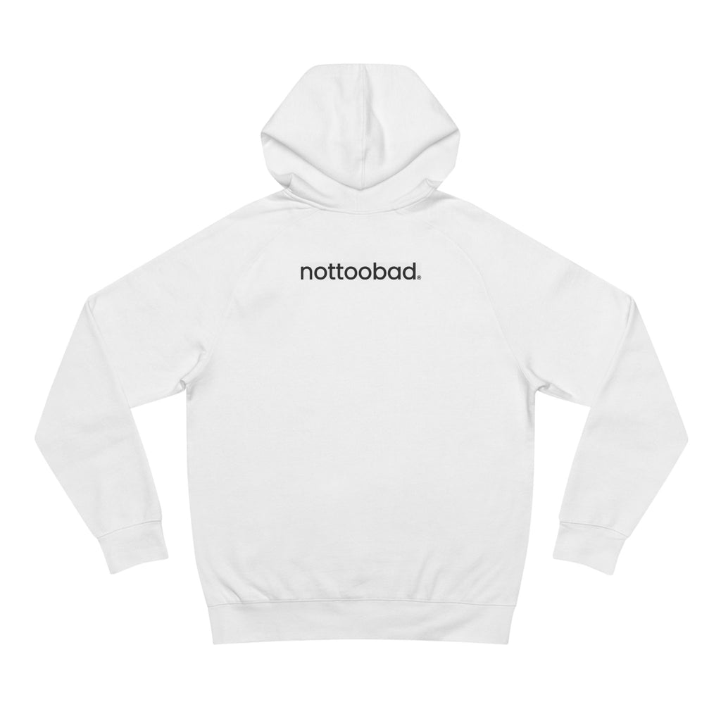 Minimalist Unisex Hoodie - 'nottoobad' - Streetwear Essentials for Everyday Style