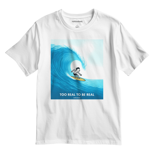 Comic Surfer – nottoobad Heavy Weight Cotton T-Shirt