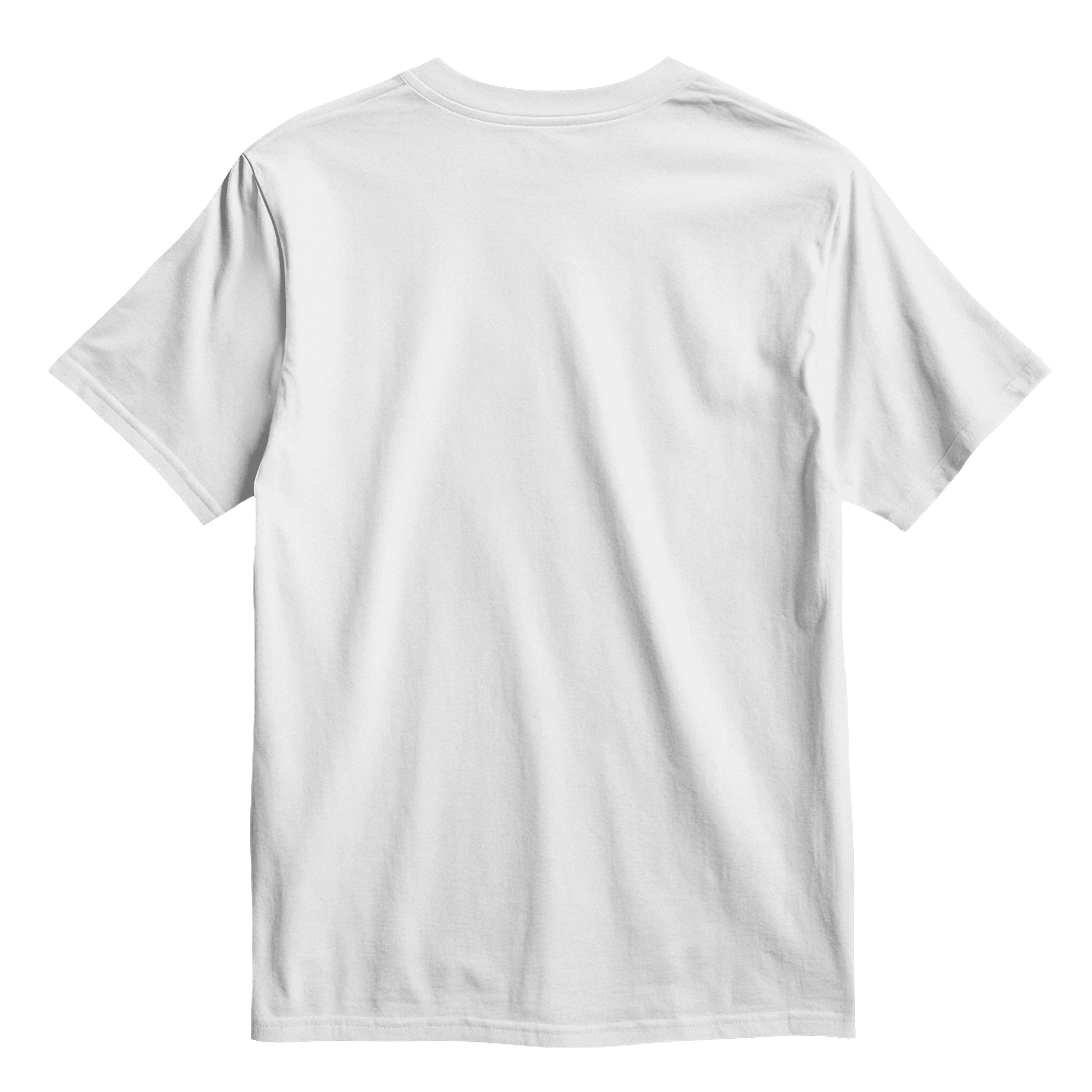 White t-shirt with colorful text 'Keep yourself weird'