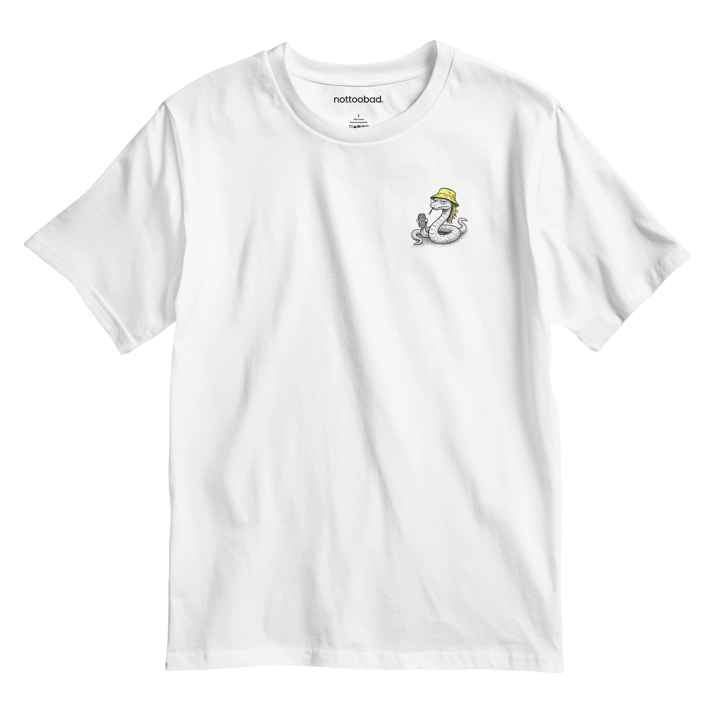 White t-shirt Servo Aussie Mates