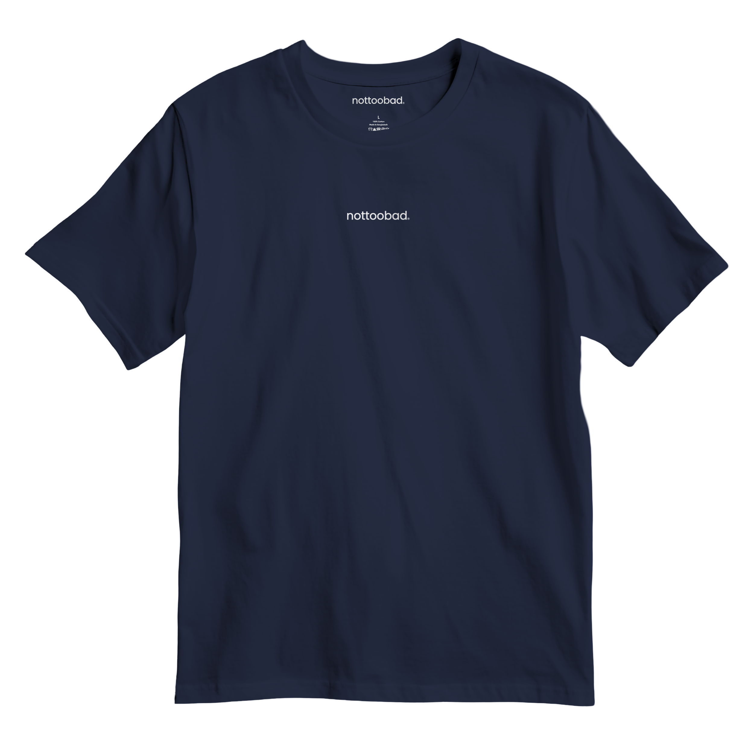 Navy t-shirt with 'nottoobad' logo for Aussie Legends