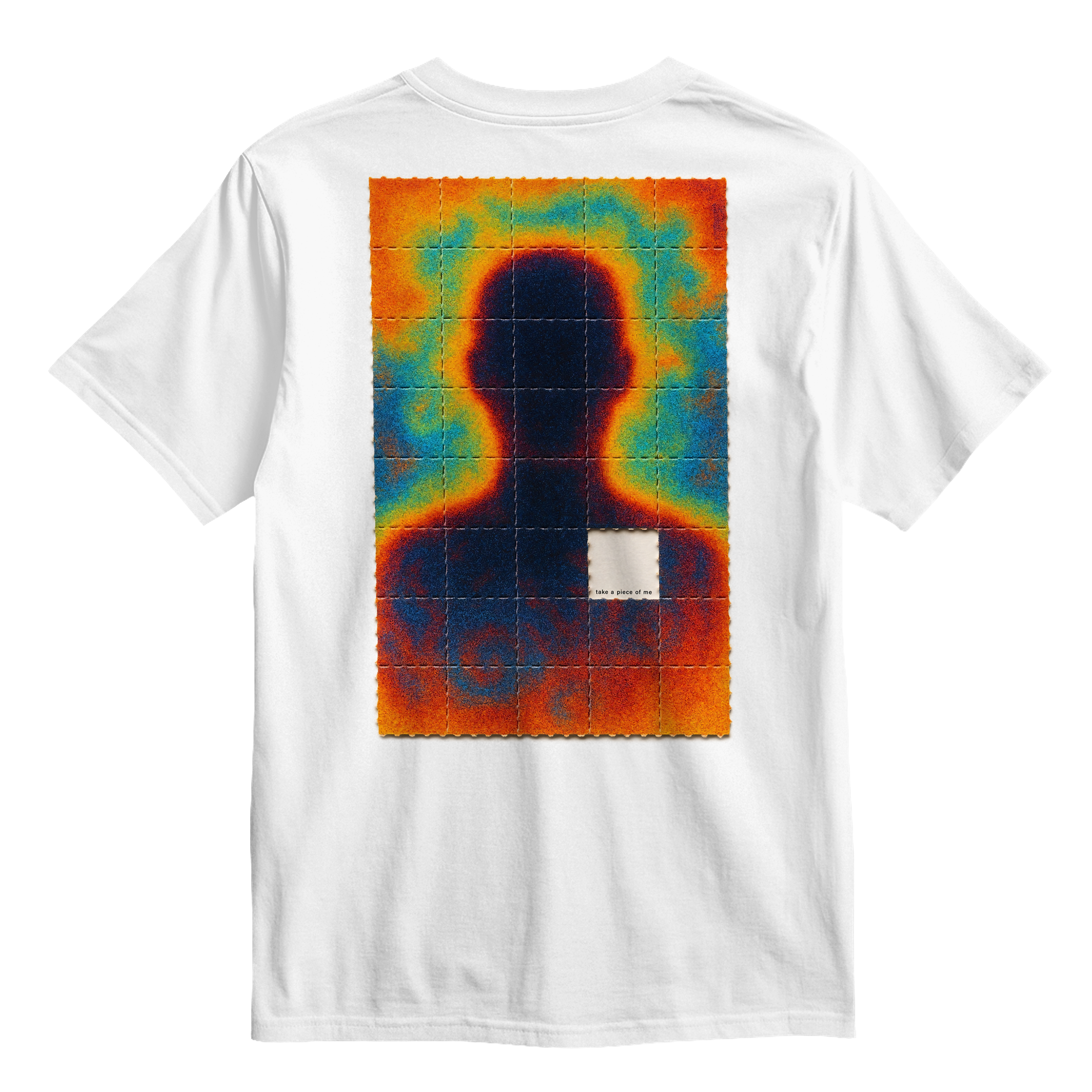 White t-shirt rave eletronic music festival lsd