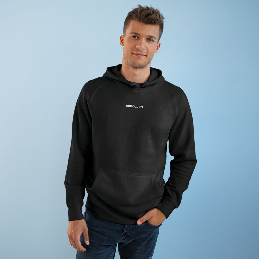 Minimalist Unisex Hoodie - 'nottoobad' - Streetwear Essentials for Everyday Style