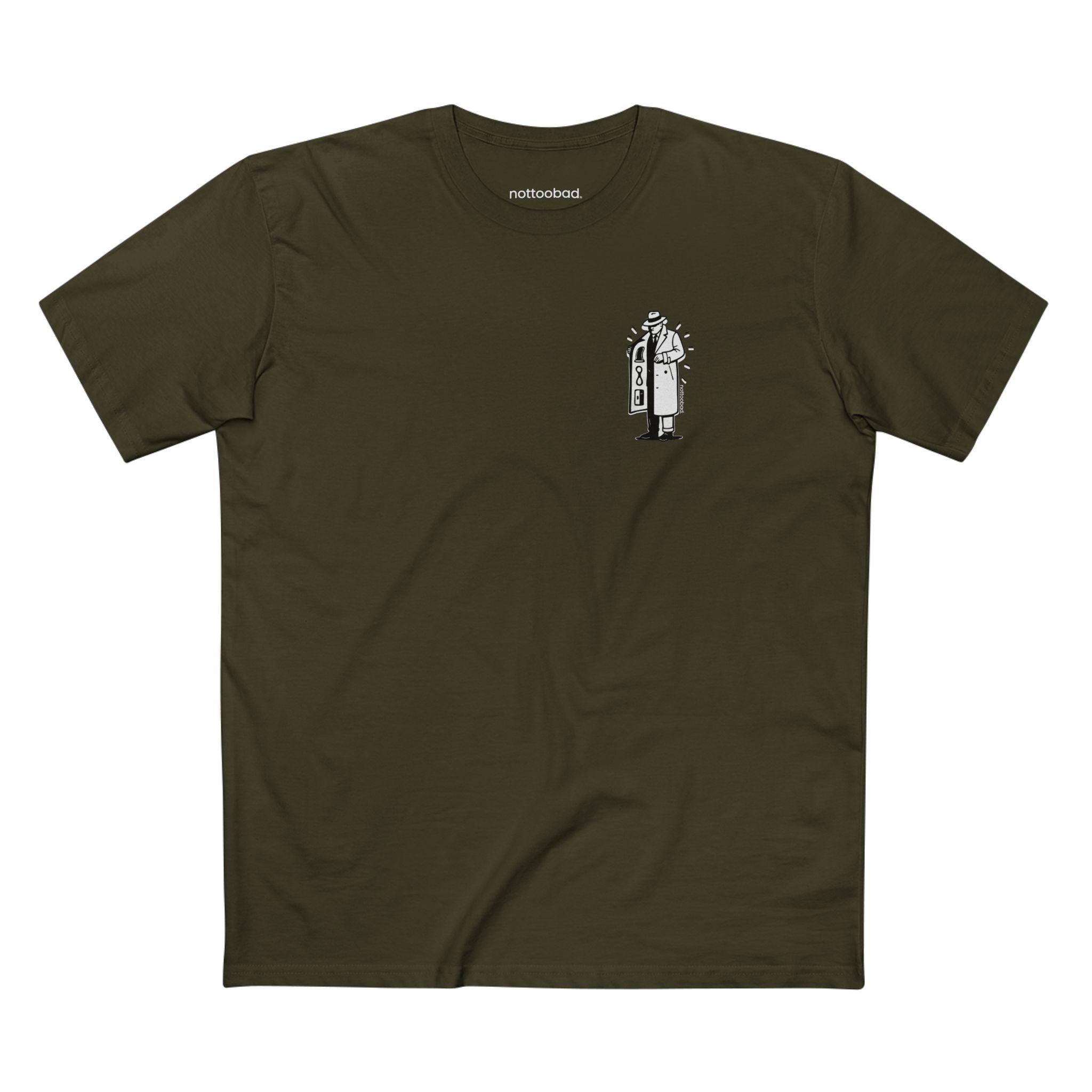 Support The Locals – nottoobad Heavy Weight Cotton T-Shirt