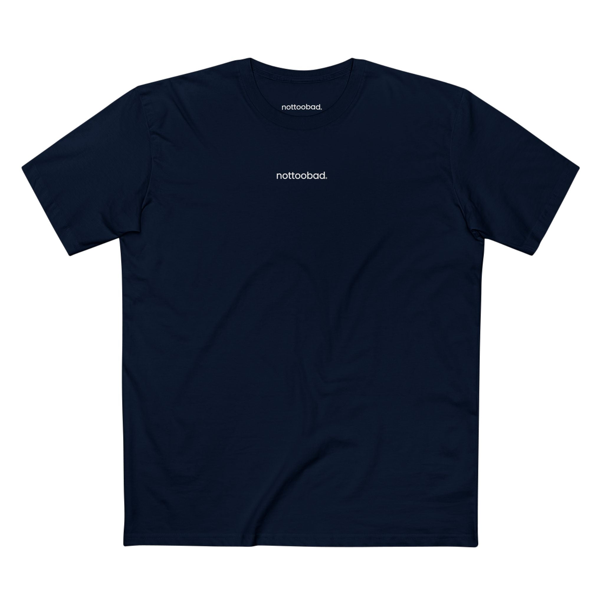 noottoobad Chest Logo Classic Tee – nottoobad Heavy Weight Cotton T-Shirt