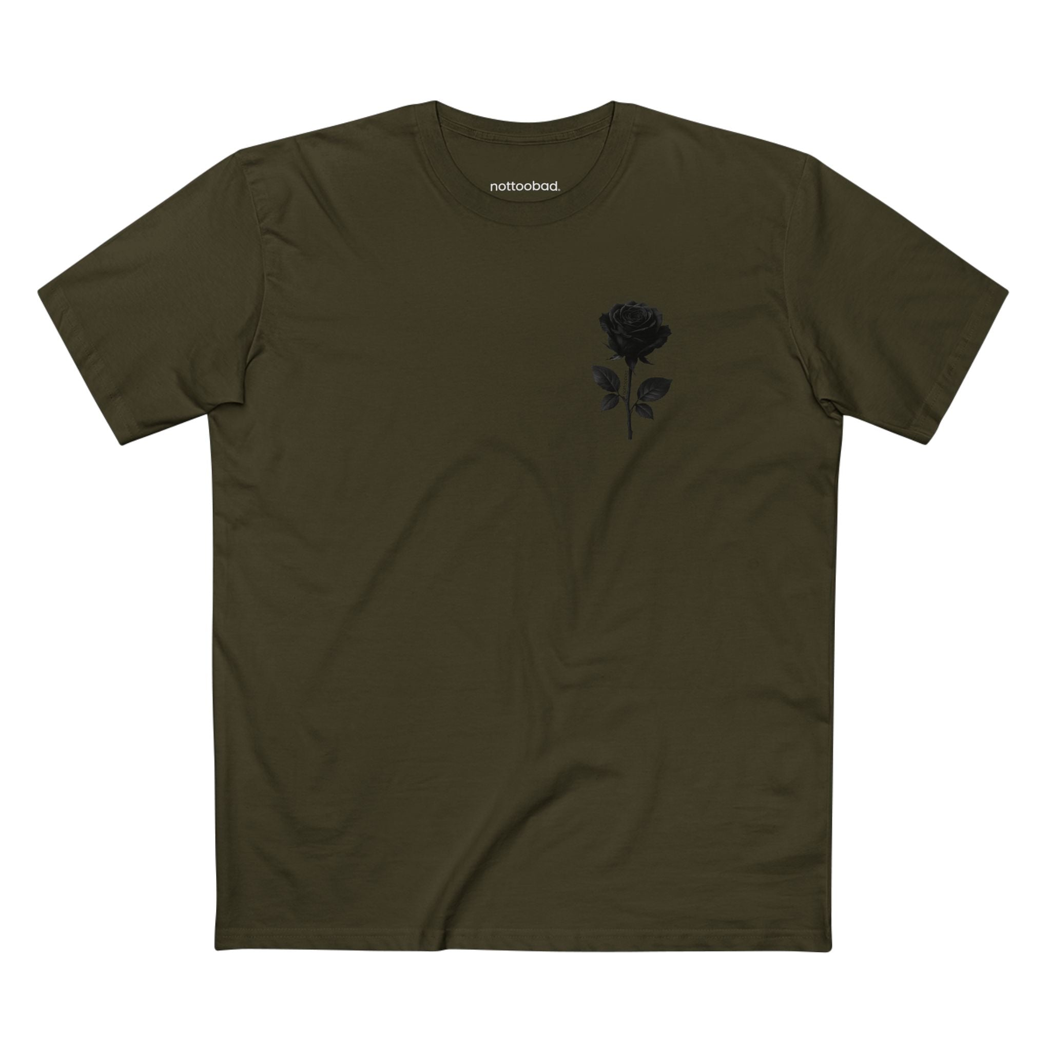 Dark Rose Mood – nottoobad Heavy Weight Cotton T-Shirt