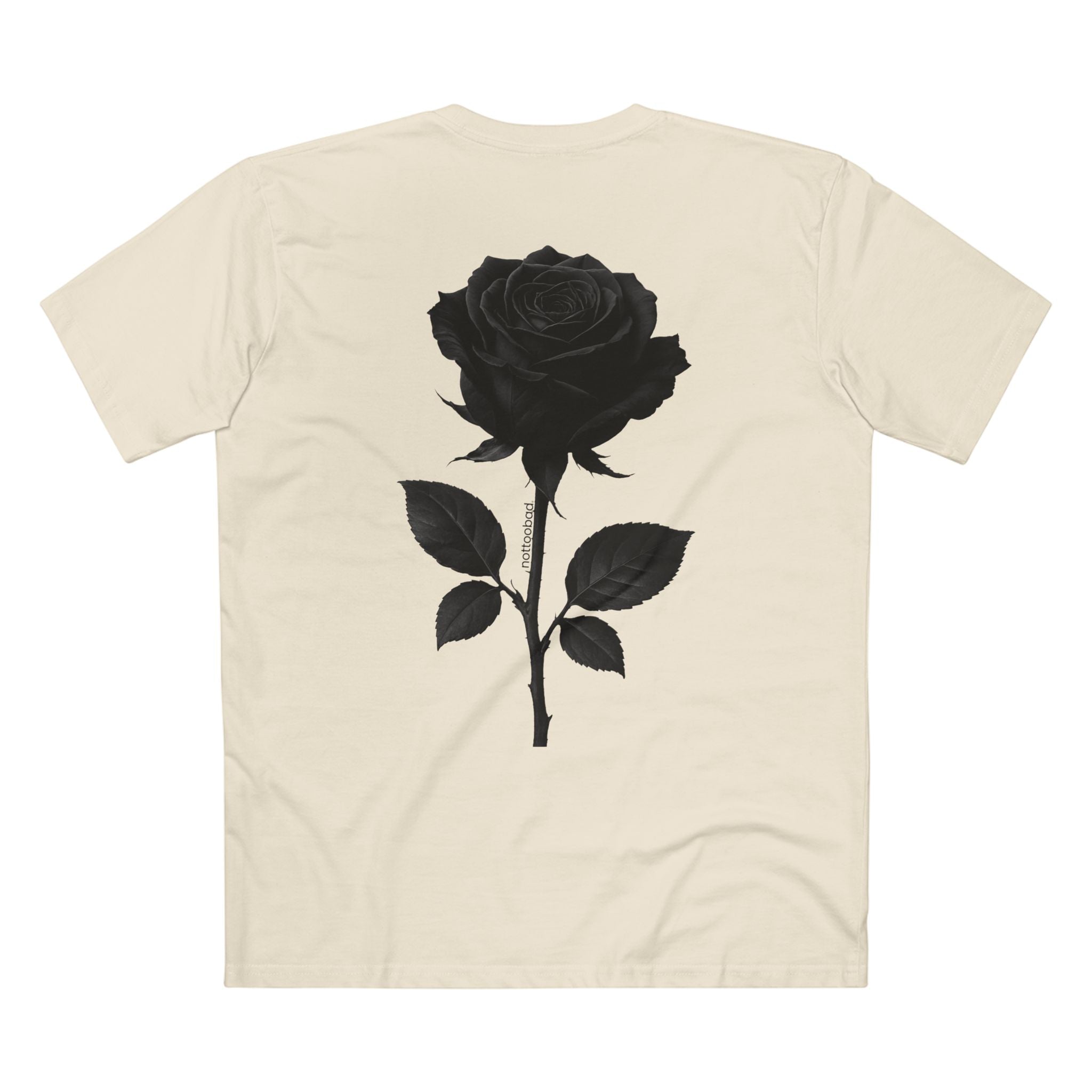 Dark Rose Mood – nottoobad Heavy Weight Cotton T-Shirt