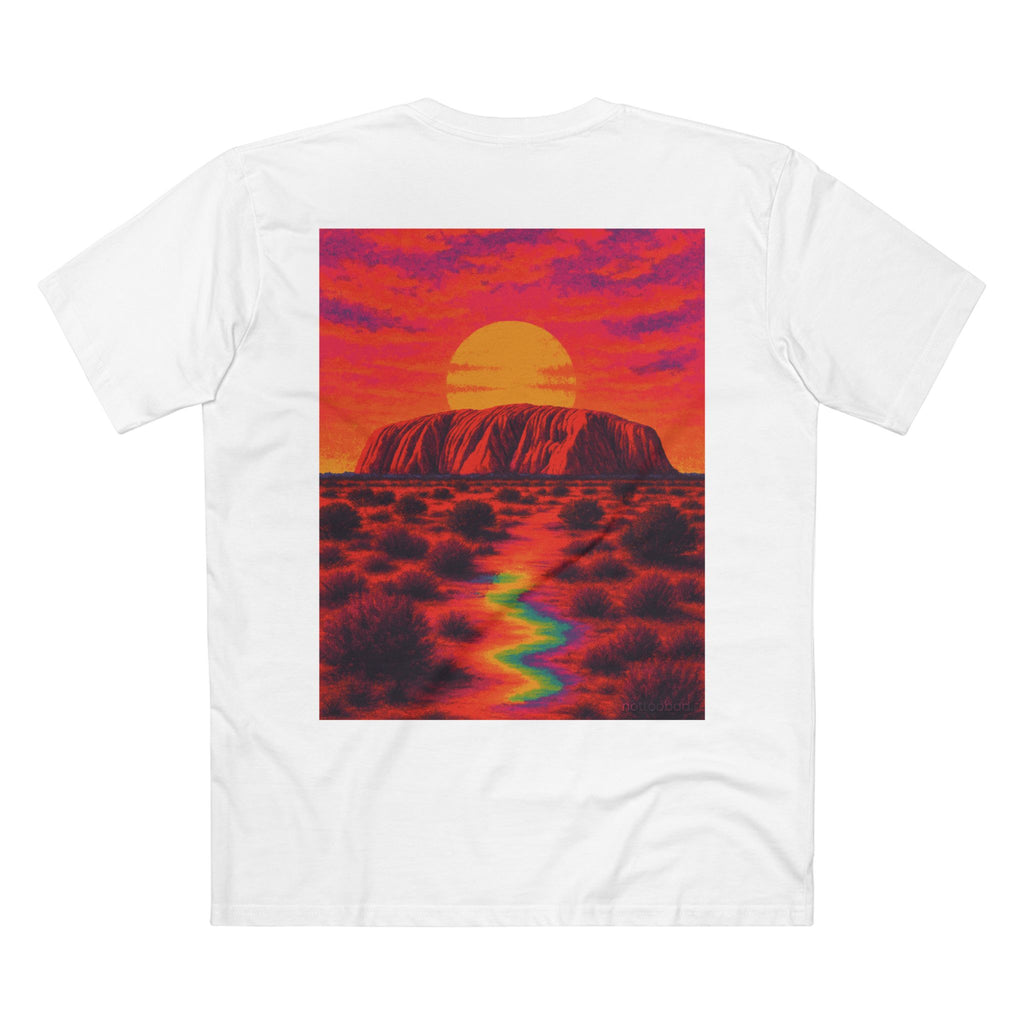 Uluru Vivid Sunset – nottoobad Heavy Weight Cotton T-Shirt